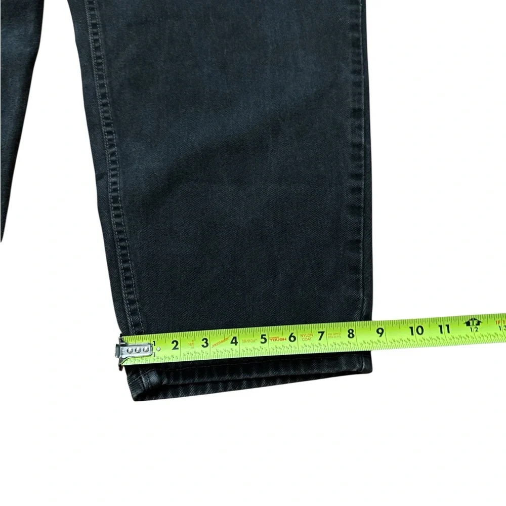 Vintage Levi’s 560‎ Men’s Size 46x32 Black Denim Tapper Leg Y2K Faded Red Tab